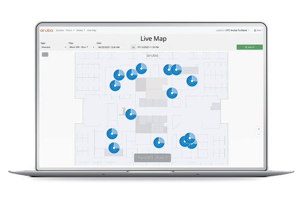 阿鲁巴联系人追踪实时地图